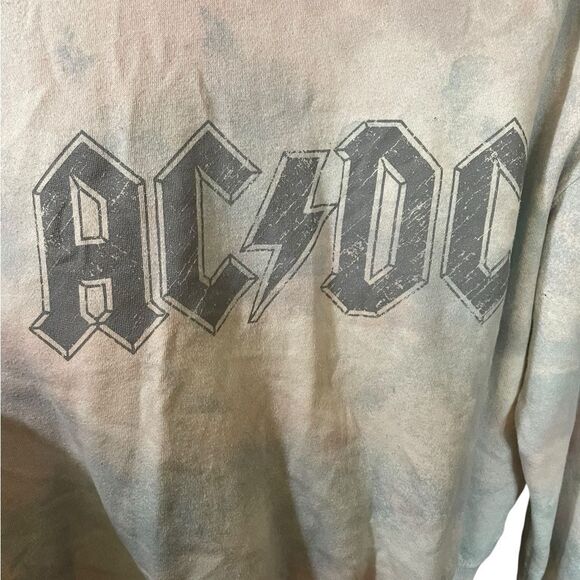 AC/DC Graphic Sweatshirt with Gray Design - Picture 1 of 5